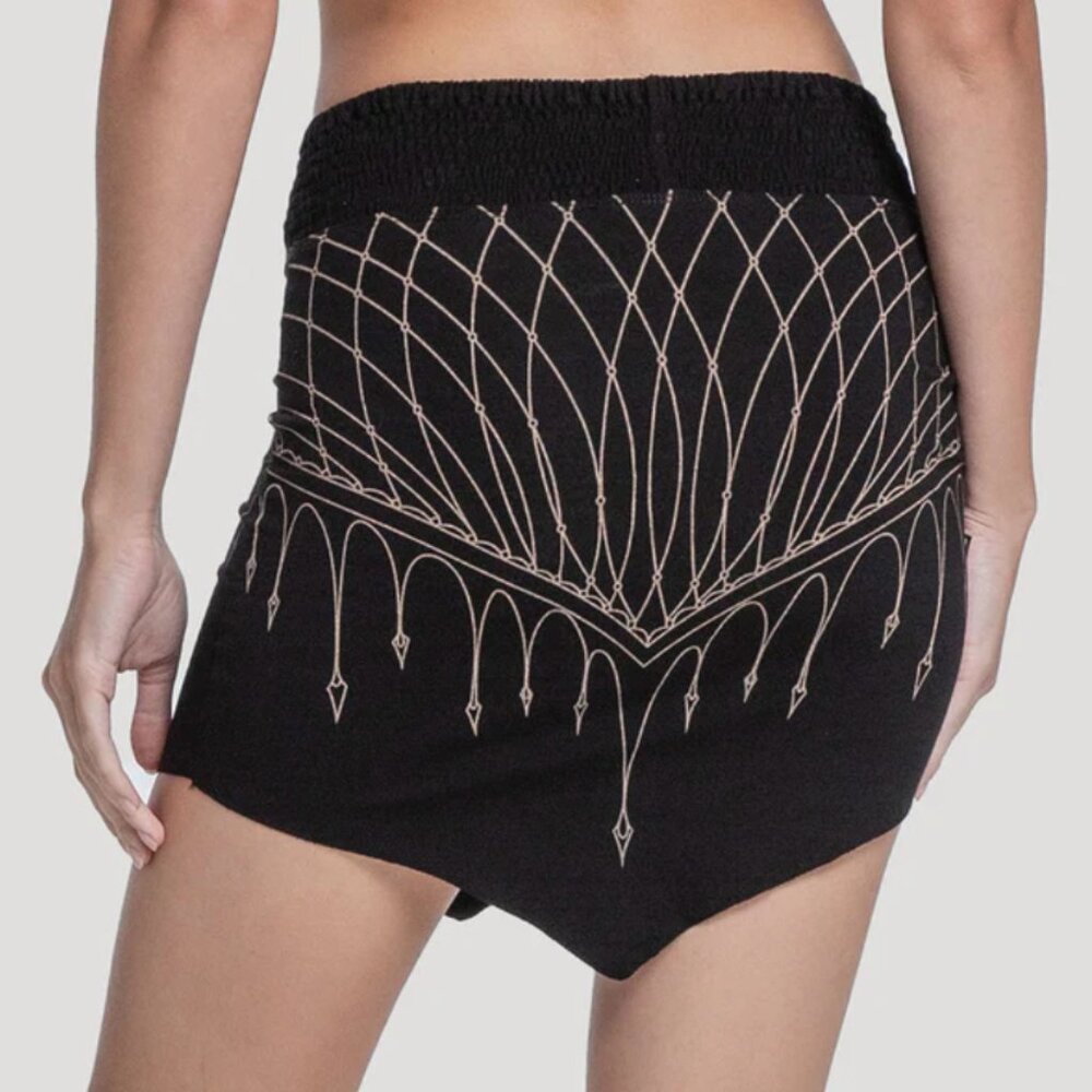 Psylo Net Mini Skirt - Picture 2 of 3